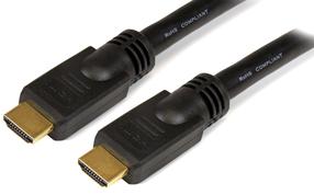 Laidas StarTech High Speed HDMI HDMM50CM HDMI, HDMI, 0.5 m, juoda sp.