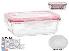 Пищевой контейнер Kitchen&GO Rectangular, 0.64 л, 17 см x 13 см, прозрачный цв.