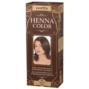 Plaukų dažai Venita Henna Color, ruda sp., 15, 75.0 ml