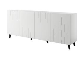 Komoda Cama Meble Bari, balta sp., 82 cm x 42 cm x 200 cm