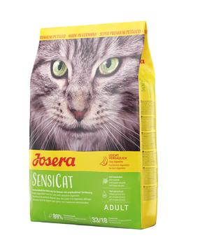 Kuiv kassitoit Josera SensiCat, linnuliha, 0.4 kg