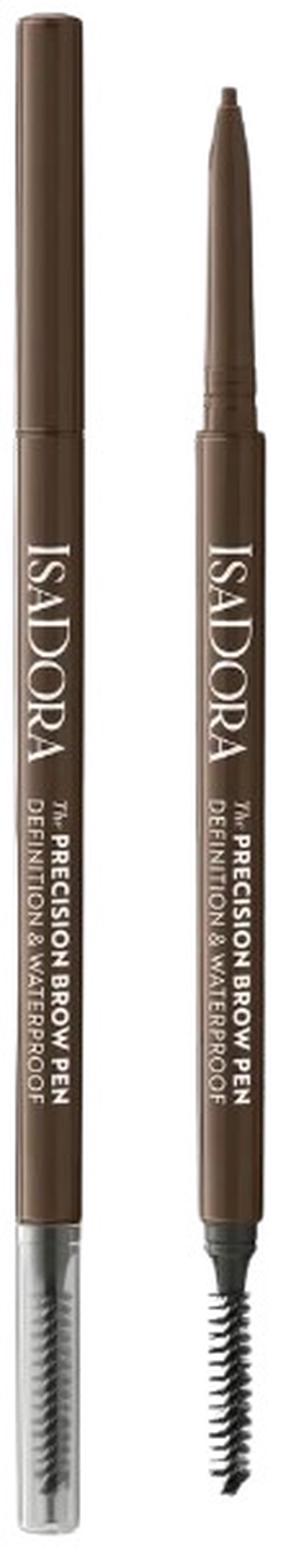 Uzacu zīmulis IsaDora The Precision Definition & Waterproof, 1 g, medium brown 03