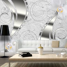 Fototapetas Artgeist Flowering Abstraction SNEW011356, 70 cm x 70 cm