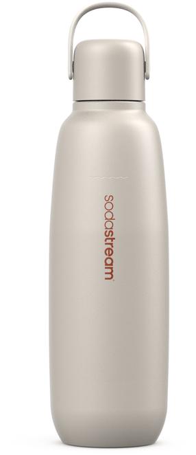 Sporta pudeles un šeikeri SodaStream Fizz & GO, sand, nerūsējošais tērauds, 0.9 l