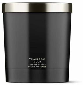 Свеча, ароматическая Jo Malone Velvet Rose & Oud, 45 час, 200 г, черный цв.