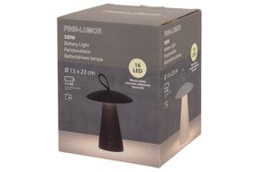 Dekoracija "Grybai" su LED apšvietimu, 23 cm, balta sp.