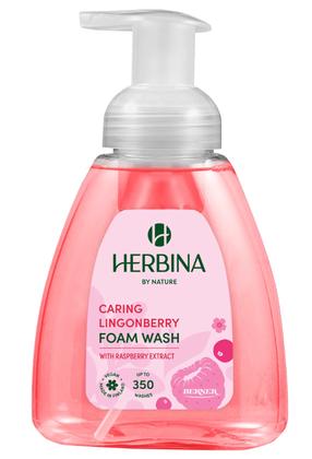 Жидкое мыло Herbina Caring Lingonberry, 300 мл