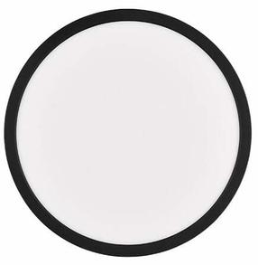 Светильник потолочный Reality Aureo R64371132, LED, 3000 - 6500 °К, 1 x 18 Вт, белый цв./черный цв. / черный цв., 29 x 29 cm