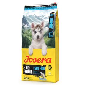Sausas šunų maistas Josera High Protein Junior, žuvis, 12.5 kg