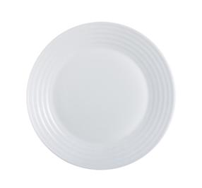 Lėkštė desertinė Luminarc Harena, Ø 19 cm, balta sp.