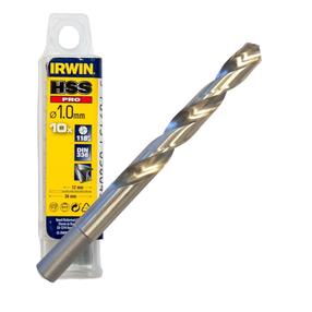 Metāla urbju komplekts Irwin Pro, metāla/tērauds/plastmasas, hss, cilindrisks, 1 mm x 3.4 cm