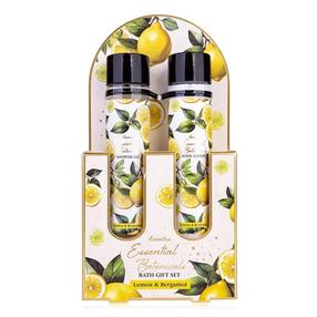 Kūno priežiūros rinkinys Accentra Essential Botanicals Lemon & Bergamot, 2 vnt.