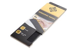 Шлифовальная сетка Forte Tools, 80, 28 см x 10.5 см, 5 шт.