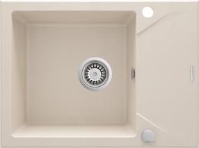 Кухонная мойка Deante Evora ZQJ 511A, гранит, 59 см x 44 см x 18 см, светло-коричневый цв.
