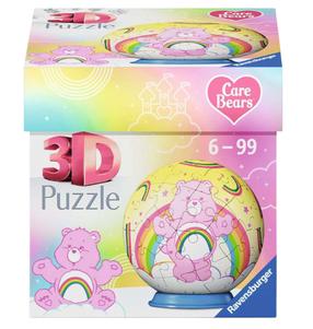 3D puzle Ravensburger 3D Ball: Care Bears 1, 8 cm x 8 cm, 55 gab.