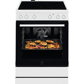 Электрическая плита с электрической духовкой Electrolux LKR62001CW