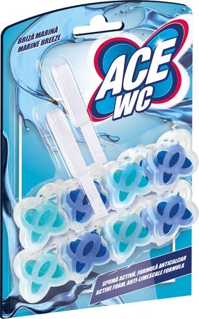 WC valiklis - gaiviklis Ace Marine Breeze, 48 g, 2 vnt.