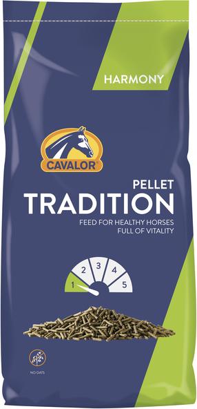 Zirgu barība Cavalor Tradition Pellet, 25 kg