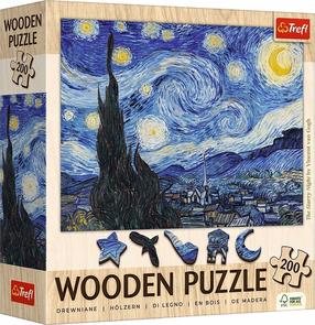 Puidust pusle Trefl The Starry Night Vincent van Gogh 20248, 200 tk