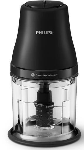 Smulkintuvas Philips HR1501/00, 450 W, skaidri sp./juoda sp.