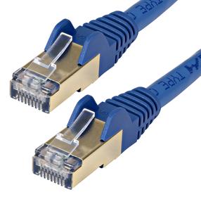 Võrgukaabel StarTech 6ASPAT1MBL RJ-45, RJ-45, 1 m, sinine v.