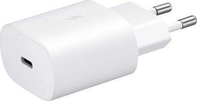 Telefoni laadija Denmen USB-C, USB-C, valge v., 25 W
