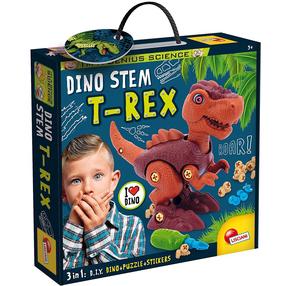 Kūrybos rinkinys Lisciani Dino Steam T-Rex, įvairių spalvų