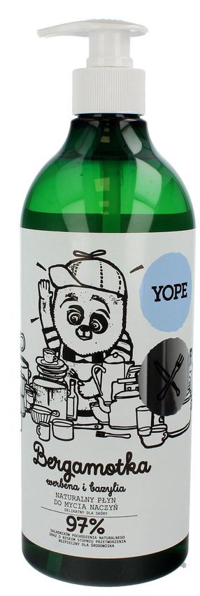 Trauku mazgāšanas līdzeklis Yope Bergamot, 0.75 l