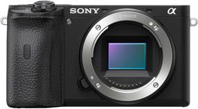 Sistēmas fotoaparāts Sony A6600, melna krās.