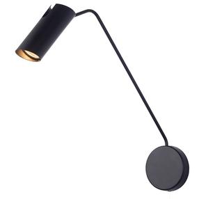Šviestuvas sieninis Light Prestige Futuro LP-17001/1WL BK, GU10, 1 x 35 W, juoda sp. / juoda sp.