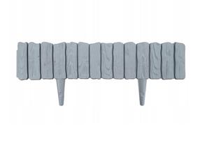 Mauriņa apmale Wood, 58 cm x 12.5 cm, gaiši pelēka krās.