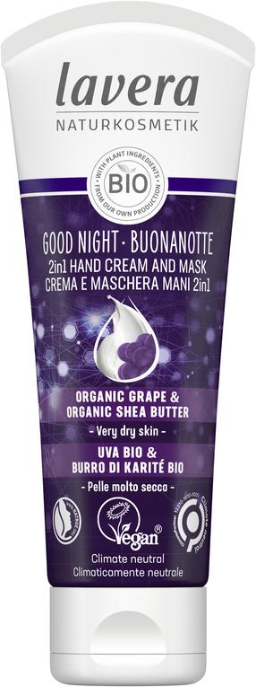 Roku maska Lavera Good Night 2in1, 75 ml