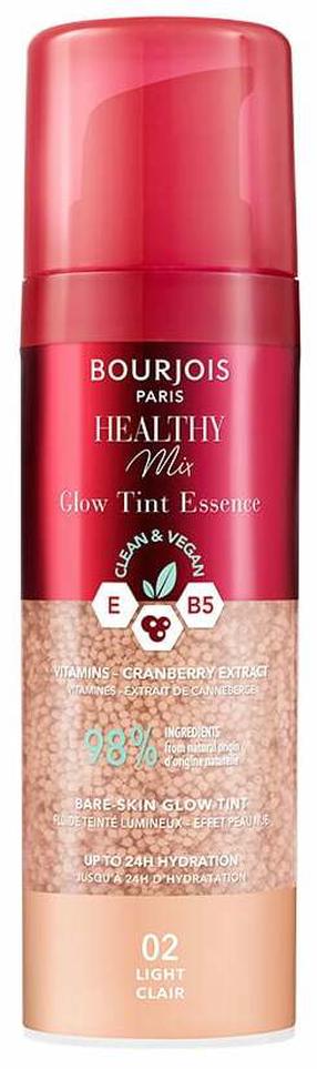 Vedel jumestuskreem Bourjois Paris Healthy Mix Glow Tint Essence, light v., 02, 30 ml