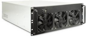 Serveri korpus Inter-Tech 4F28 Mining-Rack, must v.