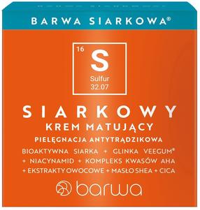 Dienas sejas krēms Barwa Sulfur, 50.0 ml