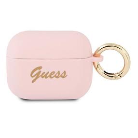 Ausinių dėklas Guess GUAPSSSI AirPods Pro cover, rožinė sp.