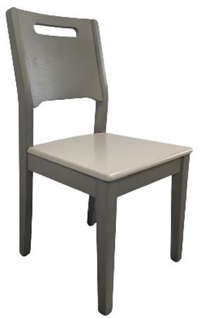 Ēdamistabas krēsls MN D1756 3535047, matēts, pelēka krās., 42 cm x 42 cm x 83 cm