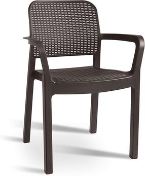 Lauko kėdė Keter Samanna, ruda sp., 58 cm x 53 cm x 83 cm