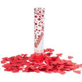 Konfeti Hearts, raudona sp., 30 cm