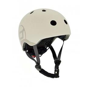 Riedutininko šalmas Scoot and Ride Ash, 51-55 cm, smėlio sp.