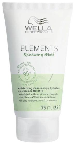 Matu maska Wella Professionals Elements Renewing, 75 ml
