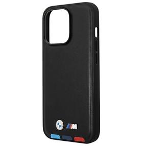 Чехол для телефона BMW Leather Stamp, черный цв., Apple