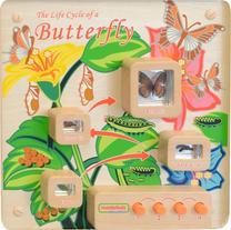 Lavinamoji lenta Masterkidz Butterfly Life Cycle, 46 cm, EN, įvairių spalvų