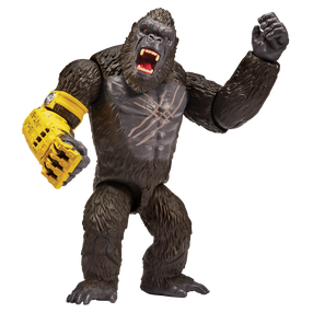 Фигурка-игрушка Godzilla x Kong Giant Kong With B.E.A.S.T Glove 35552, черный цв./желтый цв.