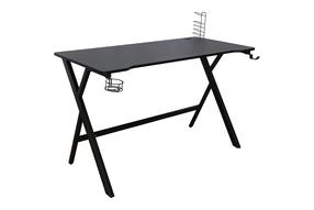 Стол для компьютерных игр Domoletti Lamri, 120 см x 60 см, 75 см, черный цв.