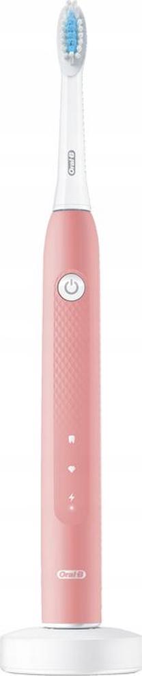 Elektrinis dantų šepetėlis Oral-B Pulsonic Slim Clean 2000 Pink, rožinė sp.