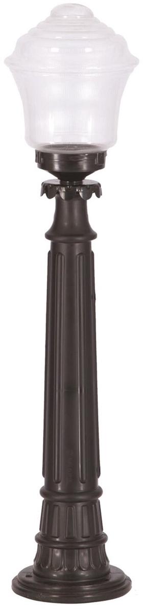 Pastatomas lauko šviestuvas Opviq BSU-68201-BSY-M2-B, 60W, E27, IP65, juoda sp., 22 cm x 85 cm