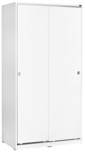 Skapis Kalune Design SWD-436-BB-2, balta krās., 94 cm x 52 cm x 182 cm