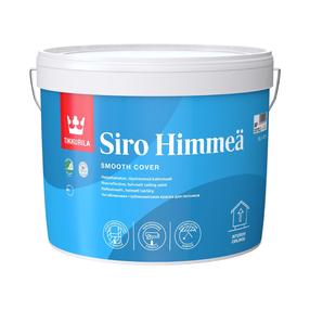 Краски для потолков Tikkurila Siro Himmea, белый цв., 9 л