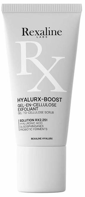 Näo koorimine Rexaline Hyalurx-boost Exfoliating cellulose gel, 15 ml